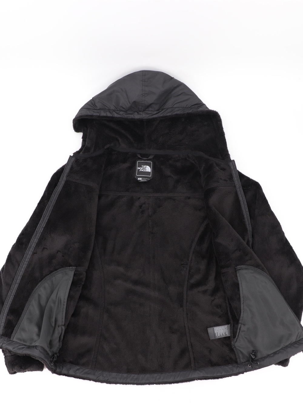 Brand New The North Face Women's Small Oso Fleece Hoodie Jacket Black - Picture 6 of 13